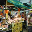Marktstand in der Halle